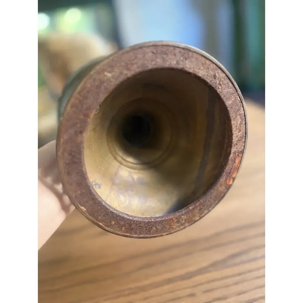 Antique Rayo Brass Oil Lamp Prepped To Be Electrified Brass Lamp Base